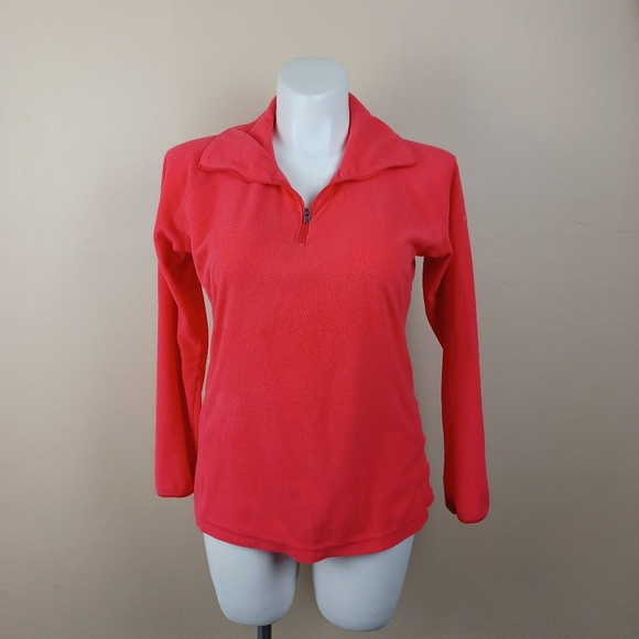 Columbia Women’s lightweight orange sweater Sz XL